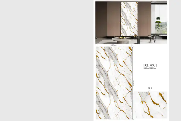  ฟอยล์ปั๊มร้อน Hisea Marble Design